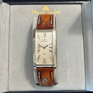 Men’s Maurice Lacroix watch. Brand new. Never worn See pictures. Incredible deal